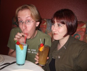 John & I at Royal Thai